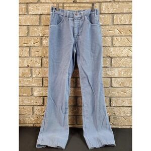 Stetson Vintage Blue Corduroy Men‎ Size 26 X 29 Western Rodeo Rancher USA Made